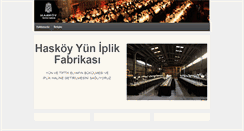 Desktop Screenshot of haskoy.com